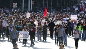 Fotos: Marcha #YoSoy132 por liberación de compañeros detenidos