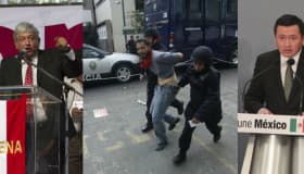 AMLO acusa a Osorio Chong de infiltrar "halcones" el 1-D