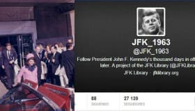 Cuenta de Twitter reconstruye las últimas horas de Kennedy