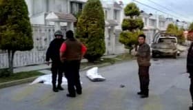 Bomba casera mata a policía en Puebla