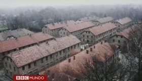 El campo de concentración de Auschwitz-Birkenau, visto desde un 'drone' (video)