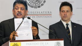 Demandan Raya y Belaunzarán (PRD) juicio político contra Javier Duarte