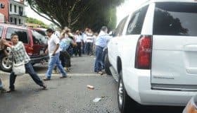 Así fue la agresión contra Yunes, Anaya y Creel (Video)