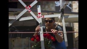 Conmemoran cinco años de la muerte de 52 personas en el Casino Royale (Fotos)