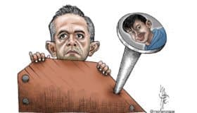 El último clavo (cartón de @monerorape)