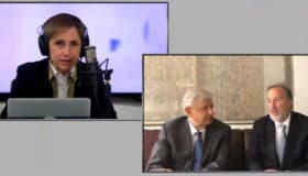 Desayuno AMLO-Meade muestra "transición de terciopelo": Aristegui (Video)