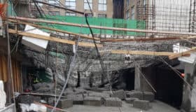 Un muerto por derrumbe de construcción en delegación Miguel Hidalgo