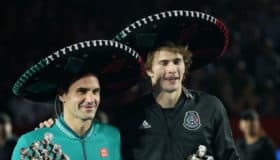 Salen Roger Federer y Alexander Zverev a hombros de la Plaza de Toros México | Video