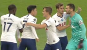 Adereza discusión entre Lloris y Son la victoria del Tottenham Hotspur | Videos