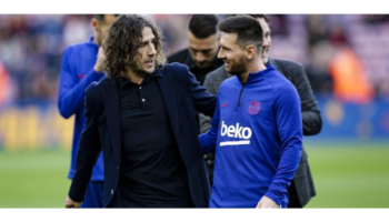 "No quiero que Messi se marche del Barcelona": Carles Puyol | Video