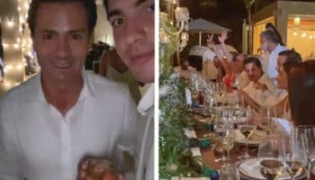 Captan a Enrique Peña Nieto en animada boda de República Dominicana | Video