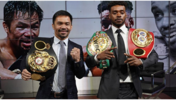 Presentan Pacquiao y Spence Jr su próximo combate | Video