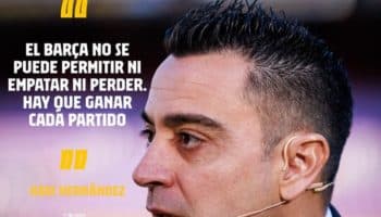 "El Barsa tiene que ganar todos los partidos": Xavi Hernández | Video
