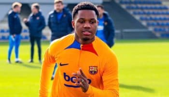 Vuelve Ansu Fati a los entrenamientos con Barcelona | Video