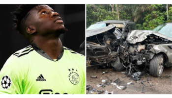 André Onana sale ileso de grave accidente de tráfico en Camerún | Video