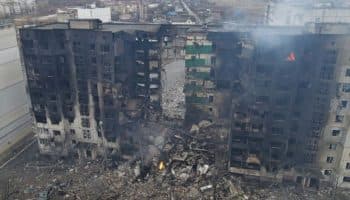 Dron ayuda a poner a salvo a mujer ucraniana que huía de zona ocupada por Rusia