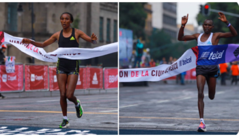 Imponen africanos nuevas marcas en el Maratón de la CDMX | Video