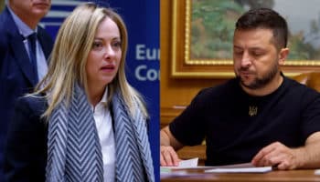 Meloni invita a Zelensky a Roma; reafirma apoyo a Ucrania
