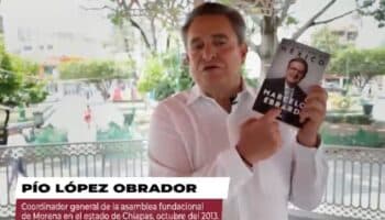 Respalda Pío López Obrador aspiración presidencial de Ebrard