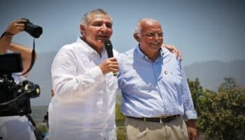 Adán Augusto se despidió de la Secretaría de Gobernación en mitin desde Nayarit