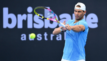 Rafa Nadal está a un 'swing' de Brisbane