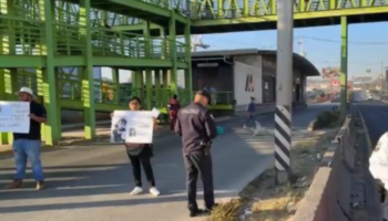 Obstruyen autopista México-Pachuca: familiares de Lourdes Monserrat exigen justicia por su desaparición