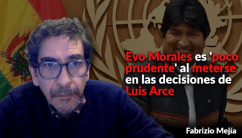 Al MAS en Bolivia 'este nuevo golpe no le sirve para refundar su unidad, ahonda la brecha entre el grupo de Evo Morales y el de Luis Arce': Fabrizio Mejía