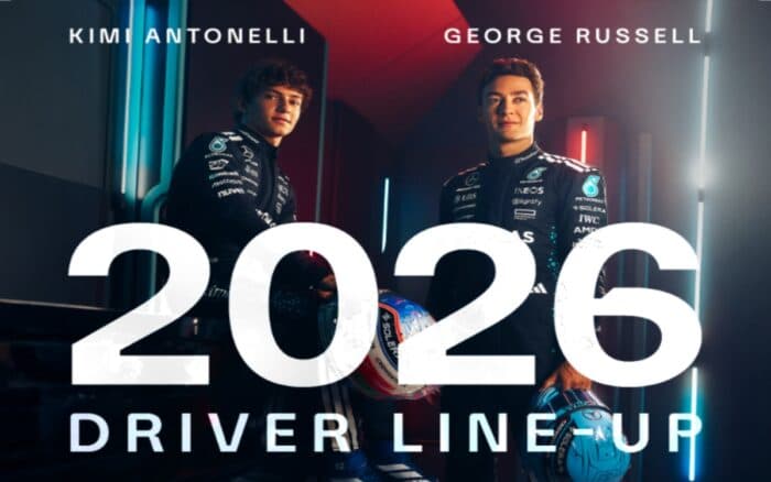 F1:  Renueva Mercedes a Russell y Antonelli hasta 2026