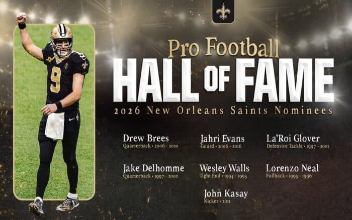 NFL: Vinatieri, Manning y Bress entre los semifinalistas al Salón de la Fama 2026 | Video