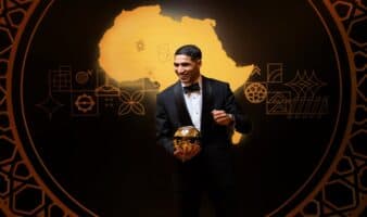 Achraf Hakimi es nombrado el mejor futbolista africano del año | Video