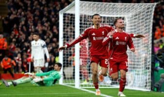 Champions League:  Mac Allister resucita a los Reds en Anfiled | Resultados