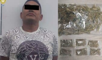 Detienen a sujeto que derribó a un adulto mayor que pasaba junto a él