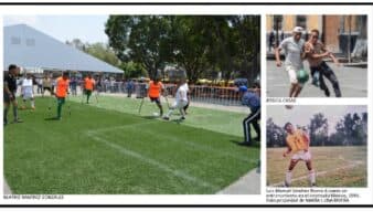‘Del otro lado de la cancha’, una exposición que pone el balón fuera de los grandes estadios