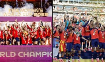 España: primer país en conquistar el Mundial masculino y femenino de manera simultánea