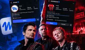 La banda Muse pierde su usuario en redes ante la nueva IA de Meta