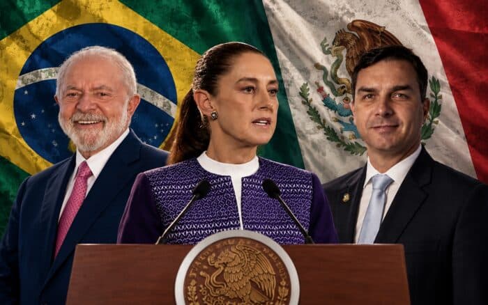 Sheinbaum evita hablar de aislamiento de México si gana Bolsonaro en Brasil