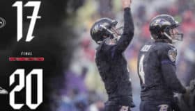 NFL: Da Baltimore un golpe de autoridad en el M&T Bank Stadium | Resultados