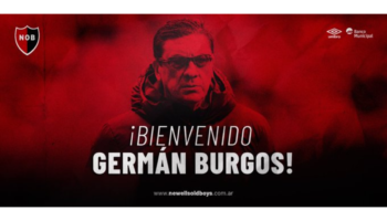 Toma Germán Burgos las riendas de Newell's Old Boys | Tuit