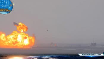 La nave Starship SN10 de Elon Musk explota al aterrizar | Video