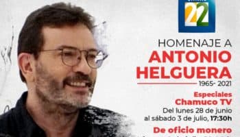 Homenaje al monero Antonio Helguera por Canal 22