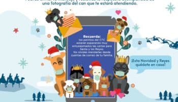 Perritos del Metro CDMX llevarán cartas a los Reyes Magos
