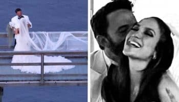 ¡Espectacular! Así celebraron su segunda boda Jennifer López y Ben Affleck frente a familiares y amigos | Video