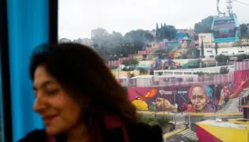 ¡Hermoso! Disfruta de los murales pintados en azoteas de Iztapalapa mientras viajas en el Cablebús | Galería