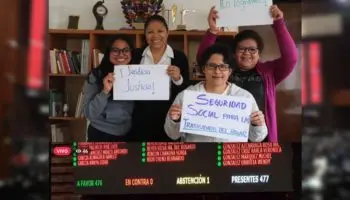 Aprueban en San Lázaro reforma a ley que beneficia a trabajadoras del hogar; así celebran | Video