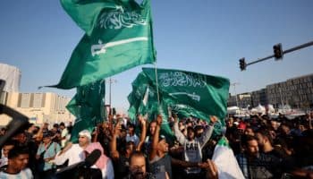 Qatar 2022: Salen cientos de sauditas a festejar en Riad | Fotogalería