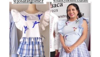 Diseñador oaxaqueño acusa a diputada de usar prendas que plagiaron su trabajo