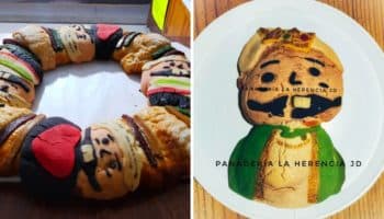 Puebla: Crean 'Pejeverso' de panes con 'pejerosca' y AMLO Rey Mago