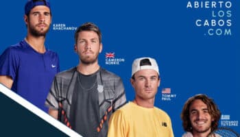 Encabezan Tsitsipas y Khachanov elenco para el Abierto de Los Cabos | Video
