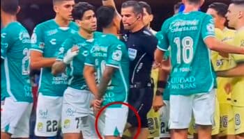 Fernando Hernández se disculpa por rodillazo a jugador del León