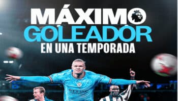 Impone Erling Haaland récord goleador en la Premier League | Video